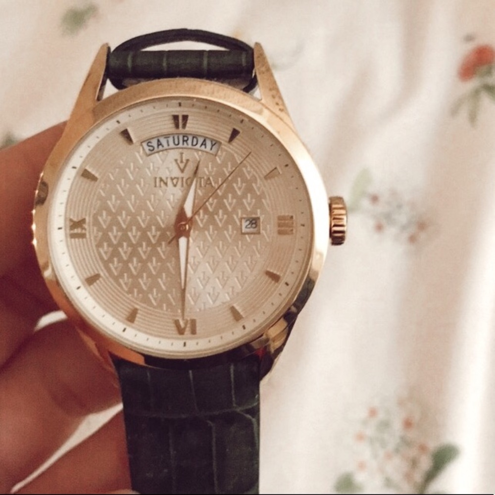 Women’s Invicta leather Watch